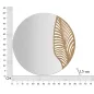 Lustro ścienne LEAFFY 60x1,5 cm (wymiar lustra 39x60 cm)